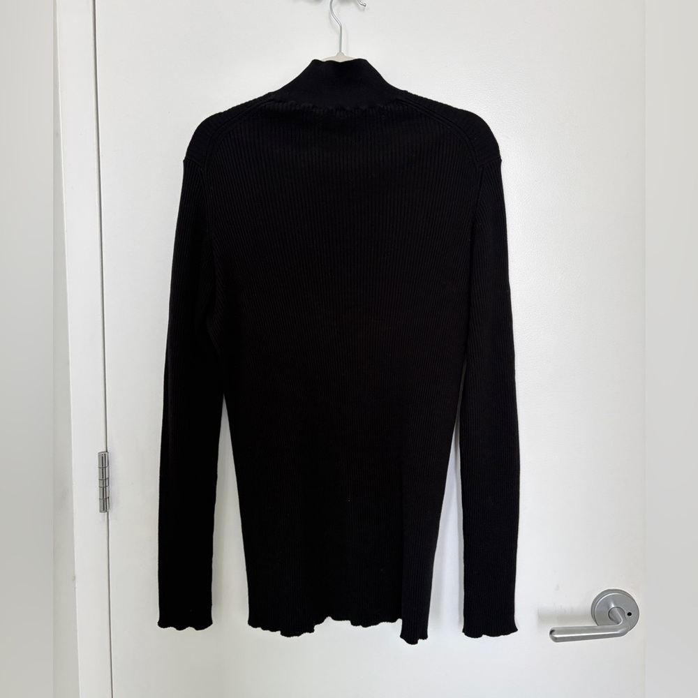 Prada Men's Turtleneck Sweater in Black Size L - Picture 4 of 7